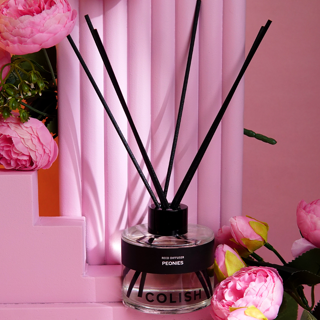 peonies, roses reed diffuser, online pakistan