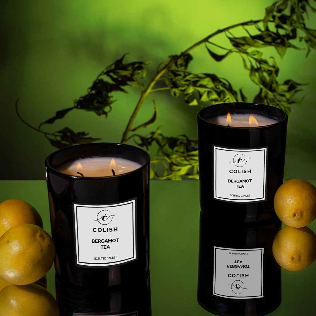 bergamot lemon lime citrus refreshing candle