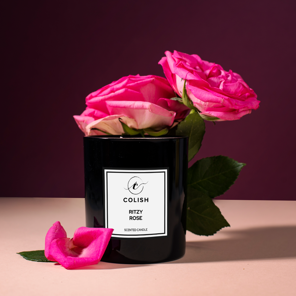 women favourite strong rose candle