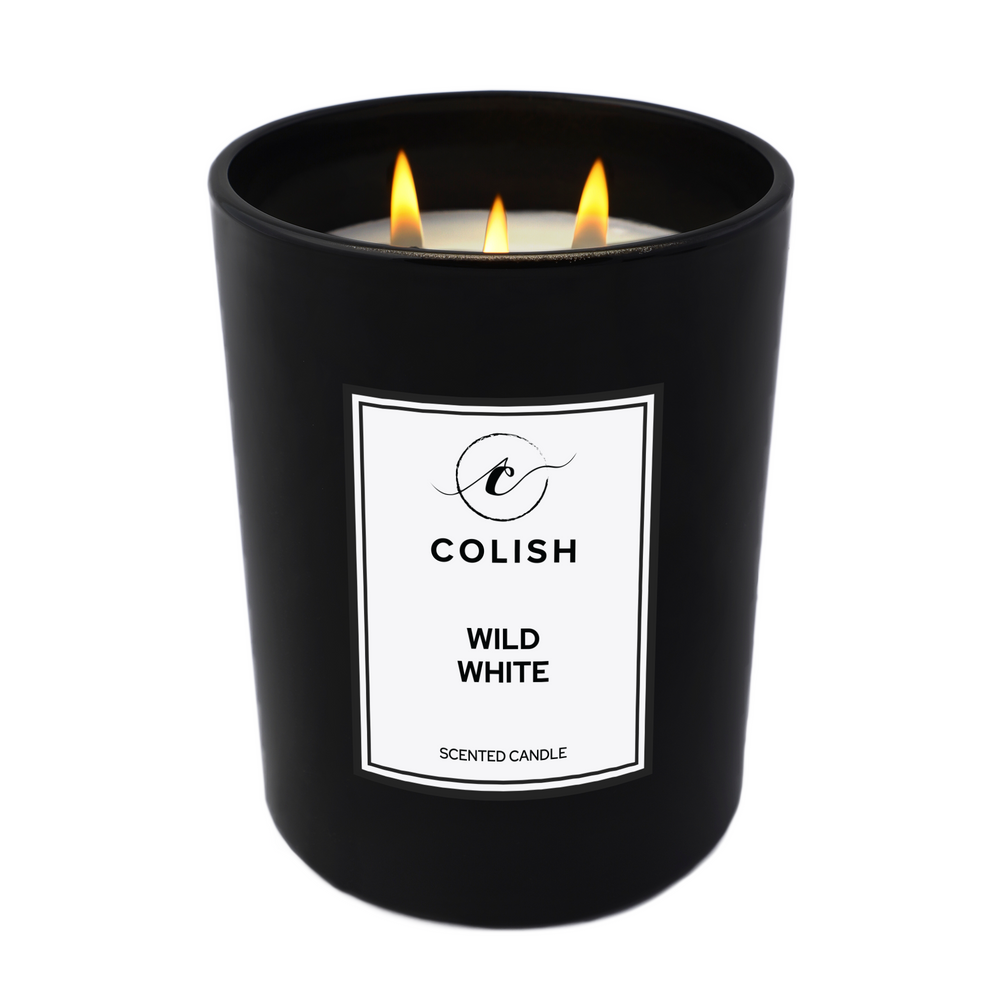 
                      
                        WILD WHITE SCENTED CANDLE
                      
                    